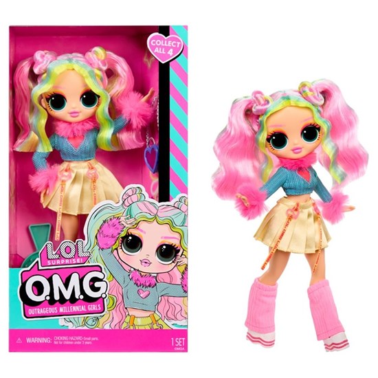 LOL Surprise OMG Entry Doll Bubblegum D.J.