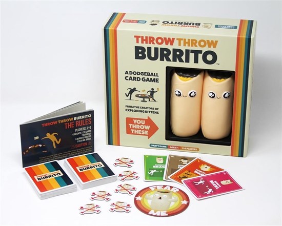 Throw Throw Burrito Partyspel 8+