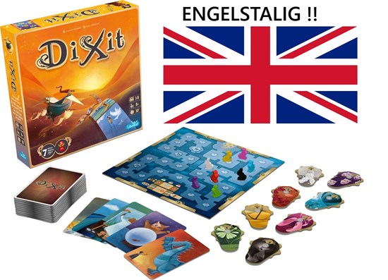 Dixit Engelstalig Bordspel 8+ 