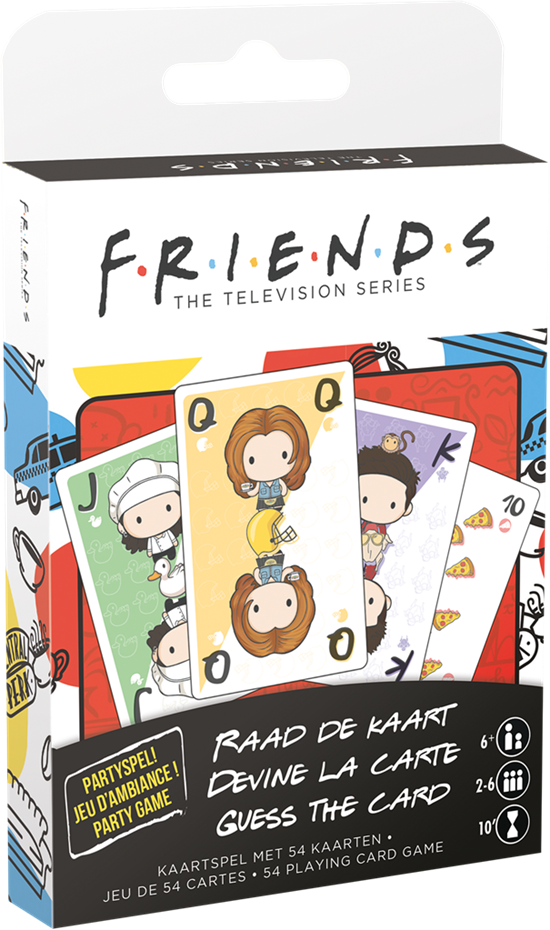 Friends Raad de Kaart Party Kaartspel 6+  