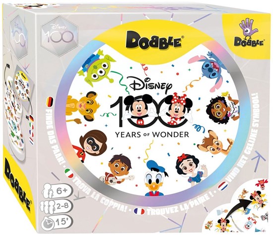 zygomatic Dobble Disney 100 YEARS of WONDER 6+ 