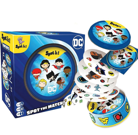 Dobble DC 5in1 Spel 6+ 