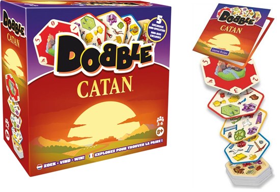 Dobble Catan Uitvoering 2-6Spelers 8+ 