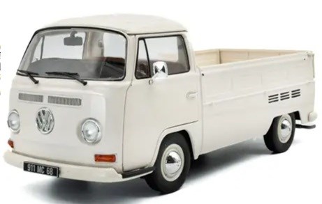 solido Volkswagen T2 Open Pick Up 1968 Beige 1/18 
