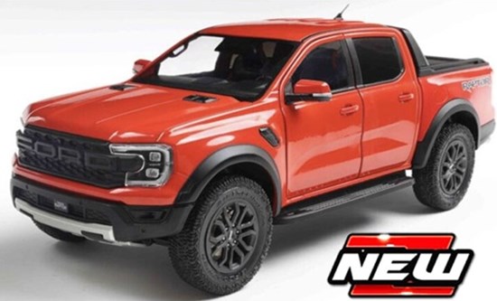 Solido Ford Ranger Raptor Oranje 2024 schaal 1/18 