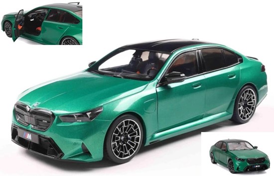 Solido BMW M5 (G90) Sedan 2025 Groen Metallic schaal 1/18 