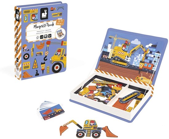 Janod Magneti'Book Constructie set 68dlg 3+ 