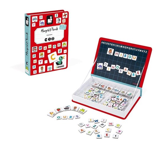 janod Magneti Book Alfabet Francais 142dlg 3+ 