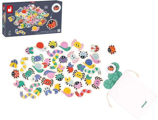 Janod de Tuin Zoek en Vind spel 2+ 