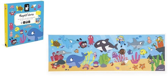 Janod Magneti Meeneem Stories Zeedieren 30magneten 3+  