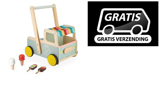 janod Loopwagen IJSCOKAR 12mnd+