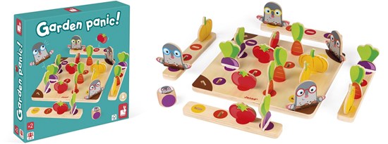 janod Garden Panic spel hout 2+ 