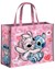 Disney Stitch Shopper Tas LOVE roze 45x20x40cm 