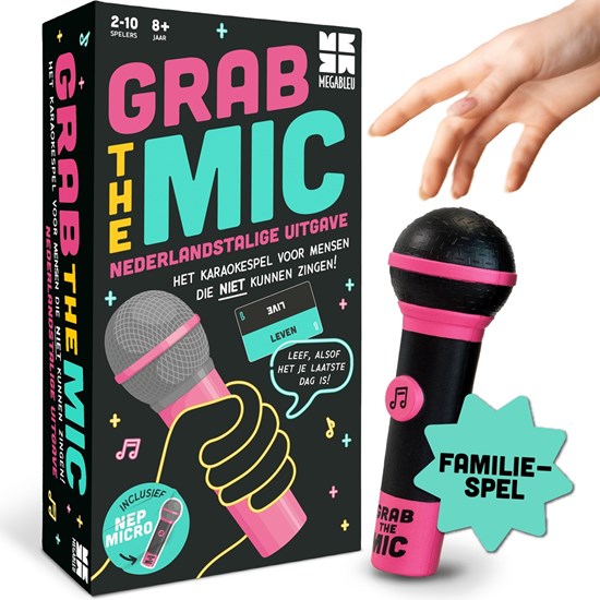 MegaBlue Spel Grab the Mic 8+ 