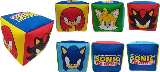 Sonic Speelkubus/Zitje circa 27x27 cm