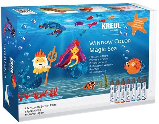 kreul Raam Verf set Magic Sea 7 Kleuren 6+  