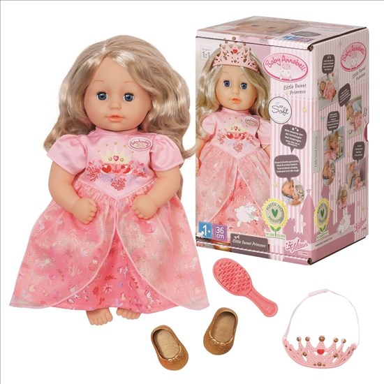zapf Baby Annabell Little Sweet Princess pop 36cm (3xAAA) 1+ 