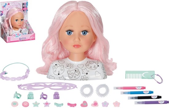 Baby Born Styling Artist Kaphoofd 22cm 3+ 