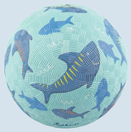 Sigikid Mini Peuterbal Zeedieren Blauw circa 12cm 