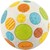 Sigikid Mini Peuterbal Wit met Gekleurde Stippen circa 12cm 