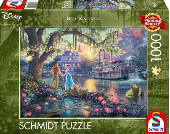 Schmidt Disney Dreams De Prinses en de Kikker Puzzel 1000stukjes 