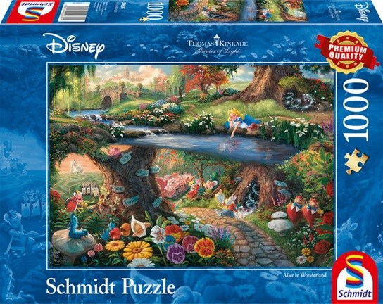 schmidt Thomas Kinkade Alice in Wonderland puzzel 1000stukjes