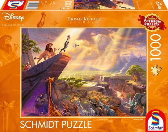 Schmidt Thomas Kinkade the Lion King puzzel 1000stukjes 