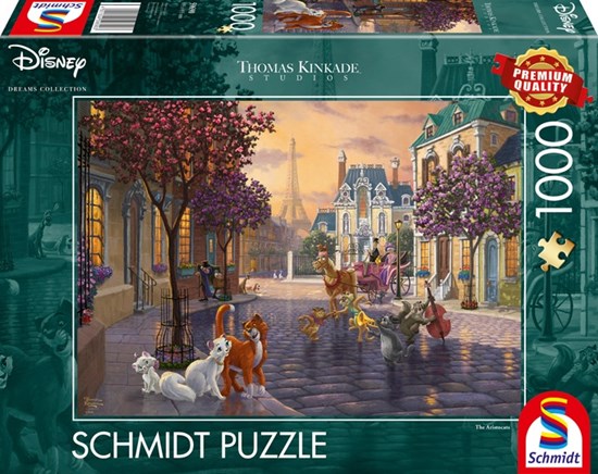 Schmidt Thomas Kinkade the Aristocats Puzzel 1000stukjes 