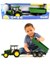 2108 Bruder John Deere 5115M Tractor met Aanhanger 3+ 