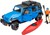 02529 bruder Jeep Wrangler Rubicon Unlimited met Kayak & Figuur 3+ 
