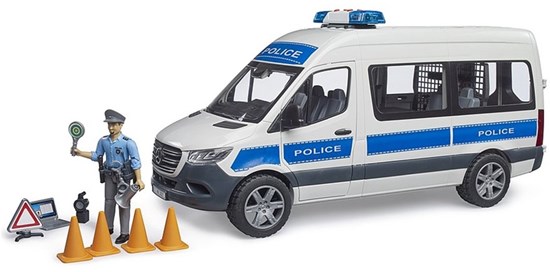 02683 Bruder Police Bus met Accessoires 3+