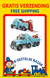02831 Bruder MACK Granite Sleepwagen met Licht en Geluid 3+ 