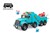 02831 Bruder MACK Granite Sleepwagen met Licht en Geluid 3+ 
