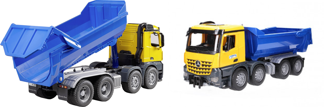 03623 Bruder Mercedes Benz Actros Kiepwagen 3