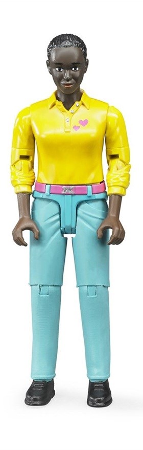 60404 Bruder Vrouw met Turquoise Broek 3+