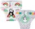 heless 2 Poppen Luiers Pinguin voor Poppen van 35-45cm 