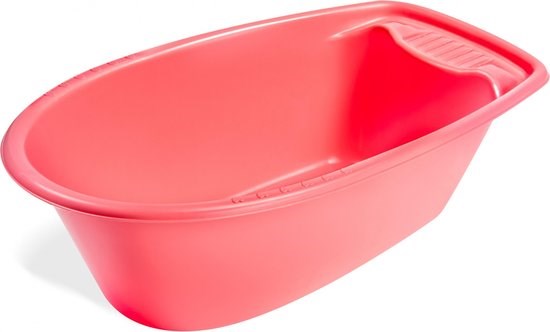 heless EXTRA GROOT POPPENBAD circa 50cm ROZE 