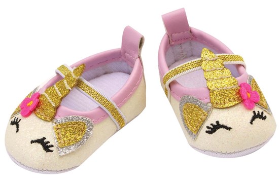 heless Ballerina Poppenschoentjes Eenhoorn 38-45cm 