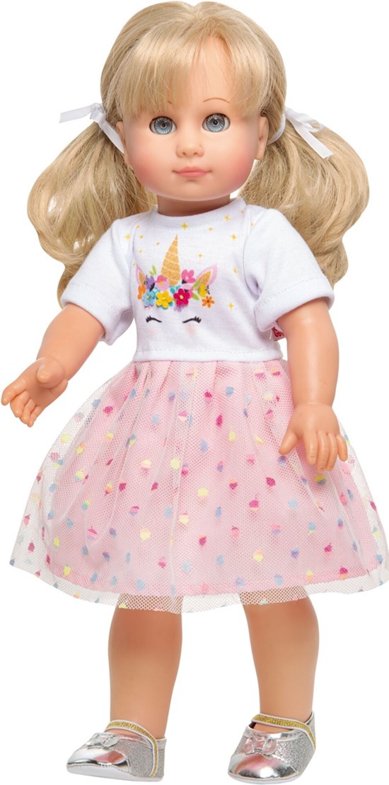 heless Poppenjurk Eenhoorn Hannah 35-45cm  