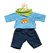 heless Poppen Jeans met Gestreept T-Shirt 35-45cm 