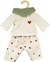 Heless Poppenkleding Ribfluwelen Broek Hartjesconfetti, 35-45 cm