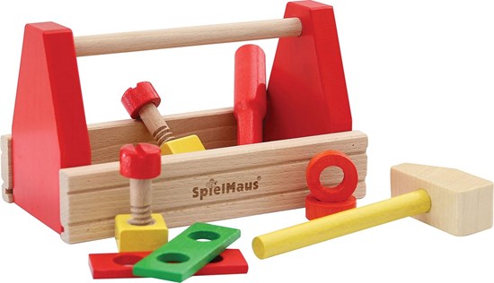 spielmaus Houten Gereedschapsbak 10dlg 12mnd+ 