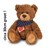 teddy Heerlijke Zachte Bruine Beer met Sjaaltje 30cm 