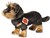 Hermann Teddy Pluche Ruwharige Teckel Hond circa 28cm Bruin/Beige 0mnd+ 