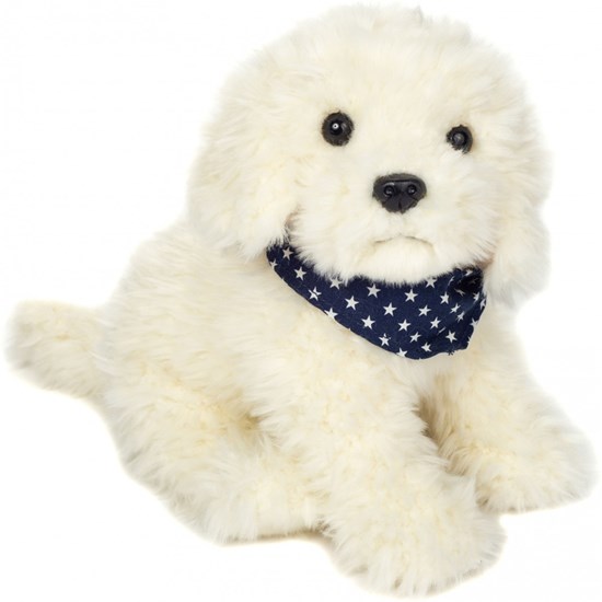 Teddy Hermann knuffel hond Labradoodle zittend pluche 28 cm 0mnd+ 
