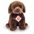 Teddy Hermann Labrador Zittend Donkerbruin circa 25cm 0mnd+ 