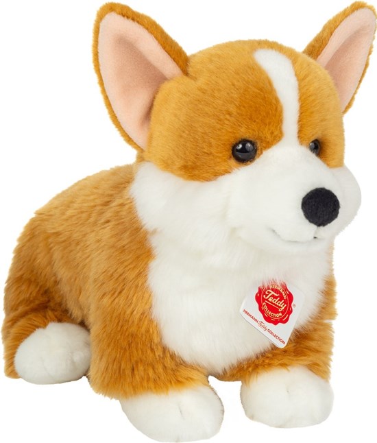 Teddy Hermann Corgi Hond circa 30cm Omnd+ 