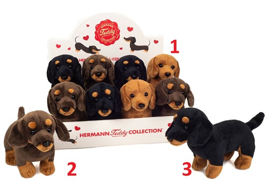 Teddy Hermann® Teckel circa 21cm Assorti Kleuren 