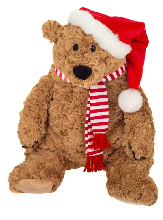 Hermann Teddy Bruine Beer Howard Kersteditie circa 34 cm 