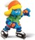 20443 schleich Smurfin met Inline Skates 